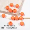 Cuentas Redondas de Colores Accesorios para Joyería DIY Cuentas Sueltas Hechas a Mano Arcoíris Color Completo Crema 10mm Accesorios para Pulseras Collares Cuentas