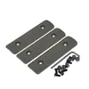Hoja de Guardamanos Keymod Accesorios de Plástico Modificados Hoja Envolvente Espina de Pez Hoja de Protección para Manos 3 Piezas de Tiras para Guardamanos