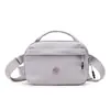 Bolsa de Nylon Jielanshi 2025 Nova Cor Macaron, Fashion, Simples, Versátil e Leve para Celular