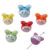 Cuentas sueltas de cerámica con estampado de animales pequeños de colores bonitos, pulsera de cuentas hecha a mano, colgante, accesorios de joyería