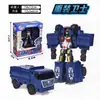 Juguete Original Cafe Car God Set Completo de Robot Transformable King Kong Coche Ace Driver Gakapo Águila Halcón