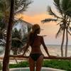2020 Nuevo Bikini Sexy Cuello Lazo Correa Spa Cintura Baja Dividido Traje de Baño de Mujer