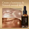 Esencia de Autobronceado Transfronterizo para Comercio Exterior para un Bronceado Uniforme en Rostro y Cuerpo, Suave y Completamente en Inglés