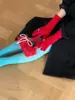 Corea del Sur yegg nicho guantes de punto para mujer con lazo de cuentas pantalla táctil dedos descubiertos cálidos