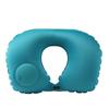 Almohada Portátil Plegable Inflable para Coche y Avión Almohada para el Cuello Viaje Cuello Artículos de Viaje Creativa Almohada para el Cuello Columna Cervical