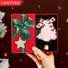 Venta Caliente Transfronteriza Campana de Árbol de Navidad de Felpa Roja Colgante Decoración Navideña Adorno Colgante para Puerta Decoraciones Navideñas