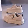 Zapatillas Blancas Transpirables Otoño 2026 para Mujer, Nuevas Súper Populares de Suela Gruesa para Aumentar Estatura, Delgadas, Casuales, Versátiles, Zapatos Deportivos 26829