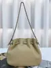Nova Bolsa Saco Feminina Minimalista de Nicho, Bolsa Feminina Plissada Nuvem, Bolsa de Ombro Versátil da Moda, Bolsa Transversal