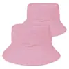 Chapéu de Pescador com Padrão de Logo Bordado Personalizado, Chapéu de Pescador com Estampa Completa Pronto para Envio Transfronteiriço, Chapéu de Balde Branco Infantil