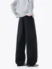 Calça esportiva casual de veludo cotelê 2026 versátil tie-dye nova calça de perna reta tendência outono masculina folgada longa