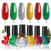 Set de esmaltes de uñas Botella de Diamante Transfronterizo, Sin Hornear, Secado Rápido, Larga Duración, Manicura No Desprendible, Set de Uñas Nude al por Mayor