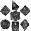 Dados de resina de arena movediza transfronterizos líquidos DND Dungeons and Dragons TRPG juego de mesa traje de dados grupo de carrera Csulu