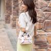 Bolsa da moda 2023 bolsas direto da fábrica atacado impressão pequena bolsa quadrada lenço de seda bolsa de corrente bolsa crossbody