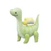 Balão de Dinossauro Colorido Maca 4D Estéreo Montado em Pé Decoração de Festa de Aniversário Adereços para Fotos Brinquedo Balão
