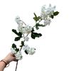 Simulación de balonmano pequeño boda mano sosteniendo flor de simulación fabricantes comercio exterior balonmano pequeño bola de nieve blanca madera hortensia hogar flores artificiales