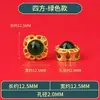 Em estoque, entrega rápida, acessórios tradicionais em ouro de areia que não desbotam, pulseiras estilo chinês, pingentes, acessórios artesanais para DIY, produtos semi-acabados