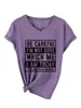 ¡Cuidado, NO soy un sitio independiente de Amazon Ebay de Moda Personalidad Camiseta de Manga Corta con Cuello en V para Mujer Comercio Exterior