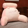 Almofada de Cabeceira, Almofada Grande para Costas, Almofada Lombar, Sofá-Cama, Almofada de Leitura Removível e Lavável, Suporte de Cintura para Dormitório, Montado na Parede