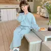Conjunto de Otoño para Niñas 2026 Nueva Moda Ropa Infantil Conjunto Casual de Sudadera para Niñas Conjunto de Dos Piezas de Otoño para Niños