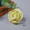Flores artificiais de rosa corola para decoração de casa arranjo de flores pacote de materiais para layout de cena de casamento popular transfronteiriça com flores