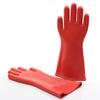 Guantes aislantes de 10kv guantes de goma de alto voltaje guantes anti-eléctricos electricista doméstico mantenimiento cableado electricista guantes de goma anti-eléctricos