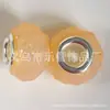 Jelly cor sólida contas de furo grande acrílico corte grande contas soltas fio para pulseira contas de imitação de vidro diy contas coloridas