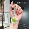 Brinquedo de Comida em Miniatura Fruta Bolinho de Arroz Tigela Ornamentos Estéreo DIY Tendência Acessórios de Resina Pingente Chaveiro de Carro