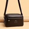 Bolso Pequeño para Mujer 2026 Primavera Nuevo de Moda Casual Elegante Bolso de Hombro Cruzado con Cuatro Compartimentos Independientes Gran Capacidad Bolso para Mamá