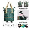 Bolsa de Viaje Plegable de Gran Capacidad con Ruedas Universales, Bolsa de Equipaje de Mano para Viaje de Negocios de Estudiantes, Bolsa Portátil Expandible para Avión