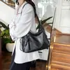 Bolsa Feminina Retrô de Grande Capacidade para Primavera/Verão Nova Mochila de Trabalho, Bolsa Tote Elegante de Ombro/Transversal