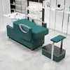 Cama para Lavar el Cabello de Salón de Peluquería Estilo Celebridad de Internet Semi-Reclinable Lavabo Profundo Cama para Lavar el Cabello Salón de Peluquería Cama para Enjuagar Cama para Cuidado y Crecimiento del Cabello