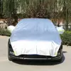 Funda Parcial Personalizada para Coche Abrigo para Coche Parasol para Coche Cubierta de Protección Solar Cubierta Gruesa para Media Parte del Cuerpo del Coche Impermeable a Prueba de Polvo Cubierta Universal para Coche para Todas las Estaciones