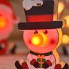 Novas Decorações de Natal da Meishe Pingentes Luminosos de Madeira de Natal Presentes de Natal Pingentes para Decoração de Árvore de Natal