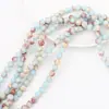 Venta al por mayor de fabricante, cuentas sueltas de piedra natural para pulseras, joyería, productos semiacabados DIY 6/8/10 mm, accesorios de cuentas espaciadoras
