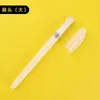 Pluma Estilográfica Pincel de Acuarela Sólida Bolígrafo de Gran Capacidad para Almacenamiento de Agua Lápiz de Color Soluble en Agua Pincel de Pintura de Nylon Base de Agua para Colorear