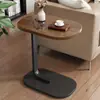 Mesa de chá simples, mesa de cabeceira para o quarto, mesinha para a sala de estar, mini mesa lateral, mesa lateral móvel, criado-mudo
