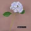 Ramo de una sola flor de hortensia artificial grande para decoración de escenas, decoración de bodas y hoteles, ramo de mano de hortensia, flores secas, flores artificiales