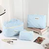 Bolsa de Maquillaje Grande de Alta Gama, Multifuncional, Multiestilo, Bolsa de Almacenamiento Fresca y Sencilla, Neceser Portátil Casual y Sencillo