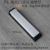Lámpara de techo moderna para puerta de entrada, lámpara de pared con tira LED simple para dormitorio, balcón, escaleras, sala de estar, puerta