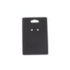 Tarjeta para aretes negra tarjeta para anillos tarjeta para pasadores de pelo tarjeta para empaque de joyería cartón para collares tarjeta para tachuelas de oreja tarjeta para aretes en stock al por mayor