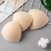 Almohadillas de Pecho Gt2025 de Ocho Agujeros, Imitación de Tela Látex para Trajes de Baño y Sujetadores Deportivos, Copas Push-Up Insertables, Almohadillas de Pecho Triangulares con Forma