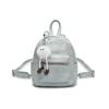 Mochila Transfronteiriça Feminina Moda Europeia e Americana Retro Pu Design de Nicho Bolsa de Ombro Bolsa Escolar para Estudantes Mochila Pequena de Viagem Retro