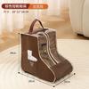 Bolsa para guardar zapatos con cremallera, bolsa para zapatos de almacenamiento, PVC transparente, a prueba de humedad, impermeable, funda protectora para botas, bolsa para zapatos, almacenamiento
