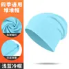 Gorro Yiya de punto para circunferencia de cabeza grande, doble capa, cálido, protección para los oídos en invierno para hombres y mujeres, gorro versátil para proteger del frío, adelgazante de rostro