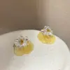 Brincos de Concha e Flor de Fada de Verão para Mulheres, Estilo Resort à Beira-Mar, Brincos de Luxo, Únicos, Bonitos e Versáteis