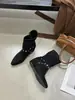 Botas Cortas Vaqueras de Gamuza con Elevación Interna para Mujer 2025 Otoño Punta Puntiaguda Marrón Maillard Botas de Sauce