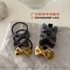Pinza para el Cabello de Lana Estilo Coreano con Lazo Pinza Pequeña de Garra Tela de Alta Calidad de Guangzhou Lazo para el Cabello de Tela Retro Pinza para Flequillo Lateral