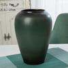 Nuevo Jarrón de Cerámica Estilo Chino, Maceta de Barro Vintage para Flores Secas, Adorno para Arreglo Floral de Sala de Estar con Ligeras Imperfecciones