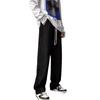 Calça de Seda de Gelo Verão Masculina Fina Reta Solta Marca Tendência Pingente Estilo Americano Ins High Street Perna Larga Calça Casual
