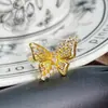Anillo Retro Accesible de Lujo de Gama Alta para Mujer, Serie Vintage de Oro Esmalte Goteo de Aceite Circonita Anillo Abierto